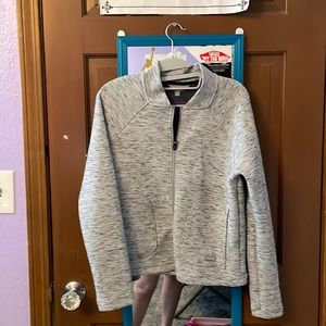 Gray winter jacket
